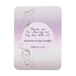 Íman Lavanda fresca Obrigado