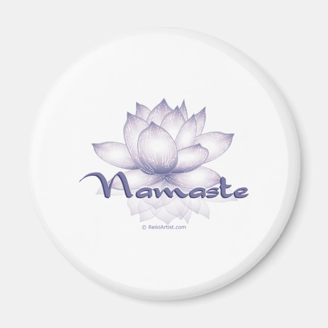 Íman Lavanda Namaste Lotus (Frente)