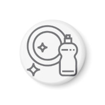 Lavar a louça Button de actividade trabalhos