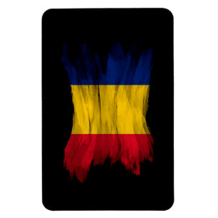 Íman Lave de pincel da Romênia, bandeira nacional
