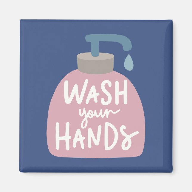 Íman Lave Suas Mãos (Frente)