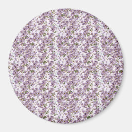 Íman Lavender Floral Watercolor Magnet