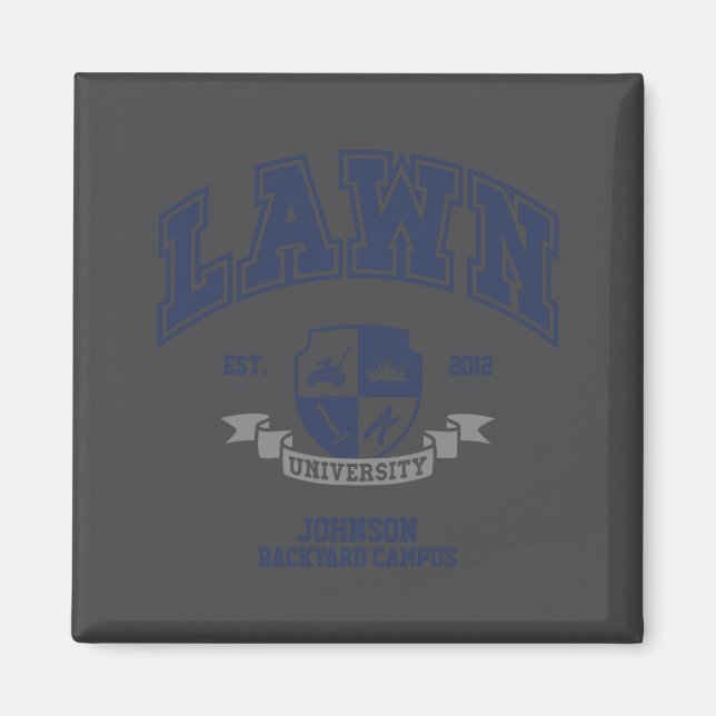 Íman Lawn Mowing Funny Yard Work For Dad Grandpa  (Frente)