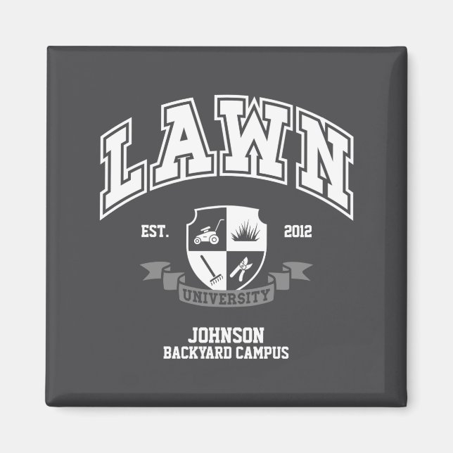 Íman Lawn Mowing Funny Yard Work For Dad Grandpa _1  (Frente)