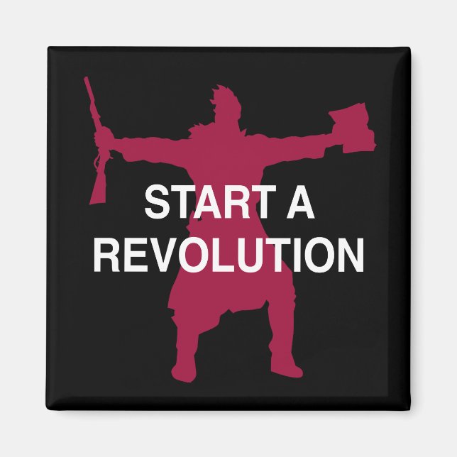 Íman Lawrence Times inicia um ímã de revolução (Frente)