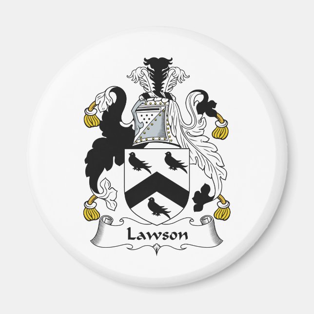 Íman Lawson Family Crest (Frente)