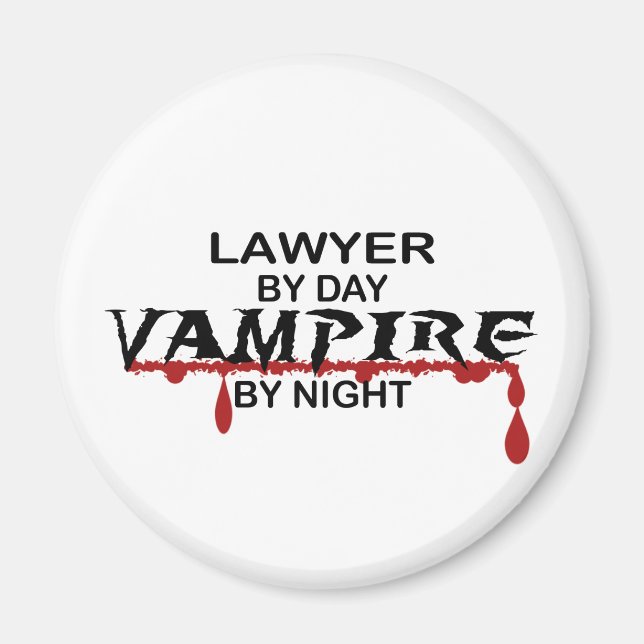 Íman Lawyer Vampire by Night (Frente)