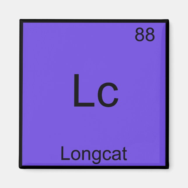 Íman Lc - Camiseta engraçada com símbolo de química do  (Frente)
