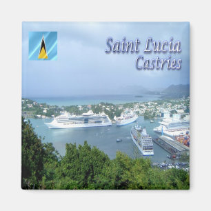 Íman LC - Santo Lúcia - Castries Harbor