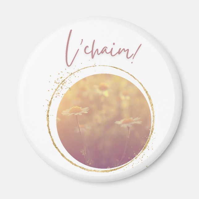 Íman L'chaim (um brinde com flores silvestres) (Frente)