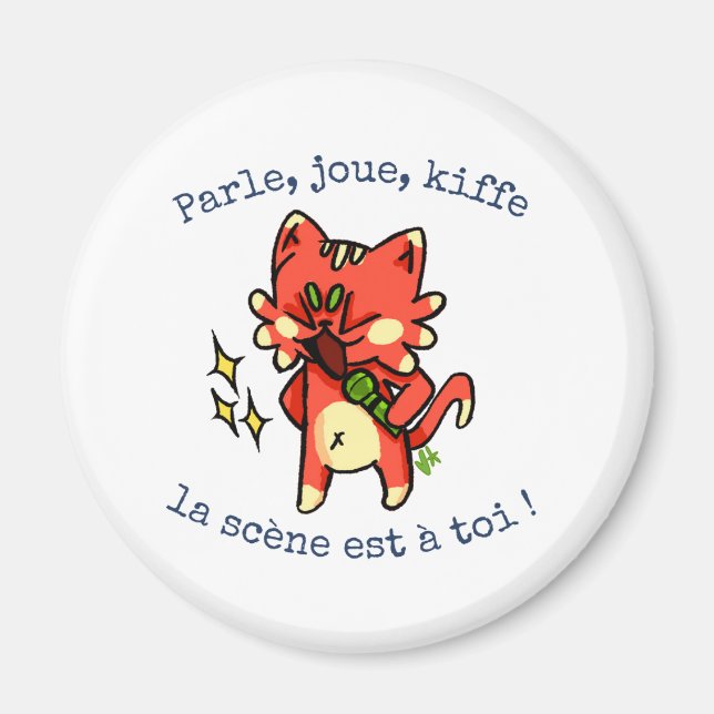 Íman Le Badge de la Liberté d'Expression (Frente)