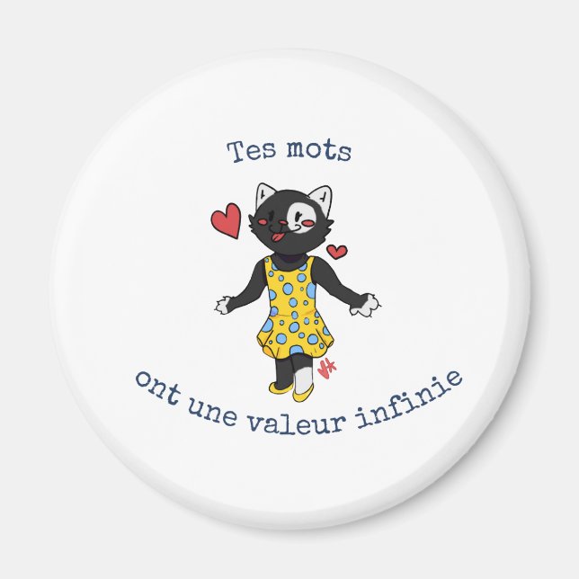 Íman Le Badge de la Puissance du Langage (Frente)