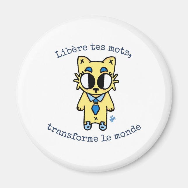 Íman Le Badge de l'Expression Libérée (Frente)