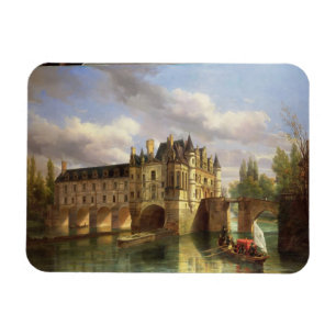 Íman Le Castelo de Chenonceau, 1843 (óleo em canvas)