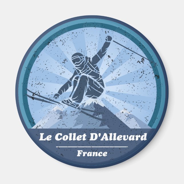 Íman Le Collet D'Allevard Ski (Frente)