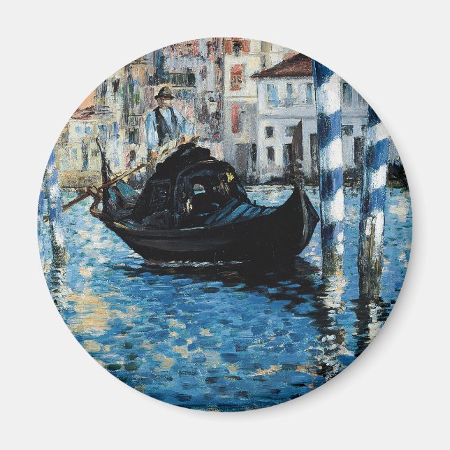Íman Le Grand Canal à Venise - Edouard Manet (Frente)