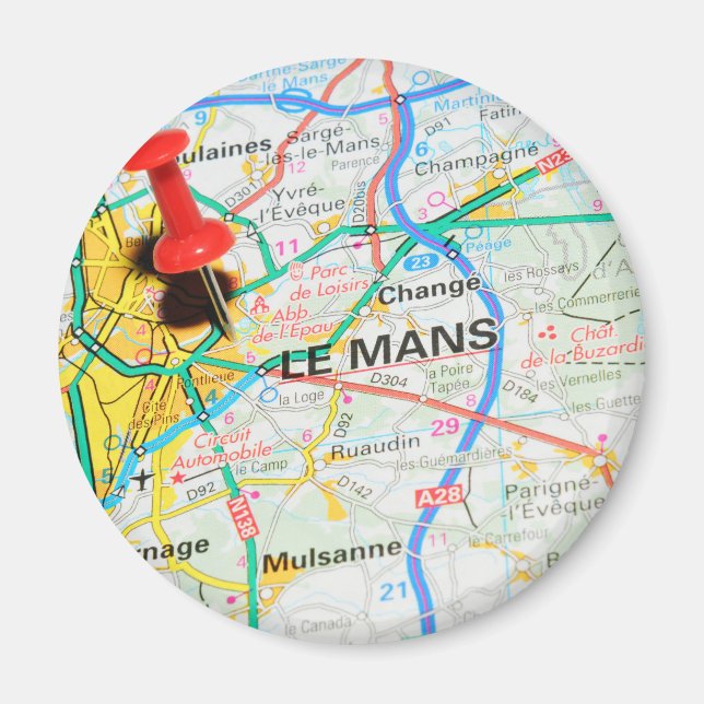 Íman Le Mans, França (Frente)