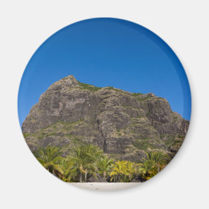 Íman Le Morne Brabant Maurícia com céu azul