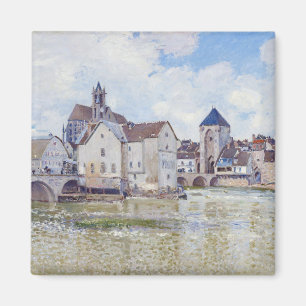 Íman Le Pont de Moret, Alfred Sisley