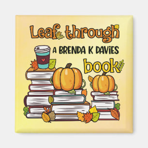 Íman Leaf Através De Um Livro De Brenda K Davies