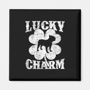Íman Leaf Lucky Charm Dia de São Patrício Francês para