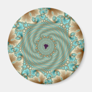 Íman Leafy Whorls Fractal