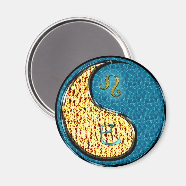 Íman Leão & Cobra de Água (Front/Back)