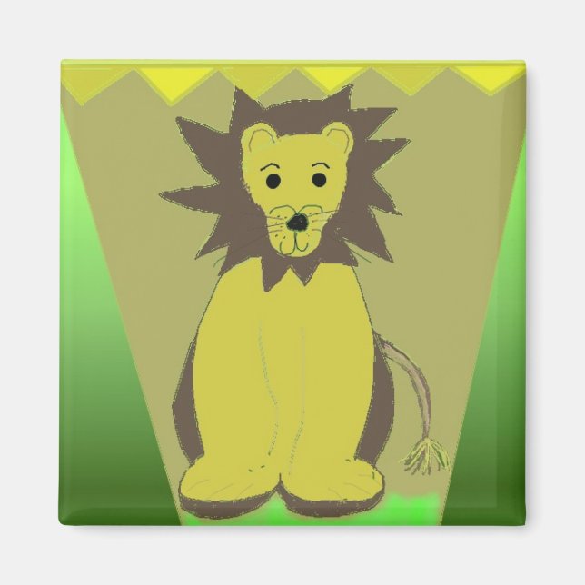 Íman Leão da Selva (Frente)