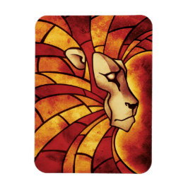 Íman Leão de Judah - Rastafara - Reggae Rasta Magnet