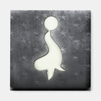 Íman Leão do Mar Branco