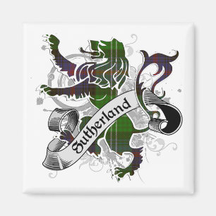 Íman Leão do Tartan de Sutherland