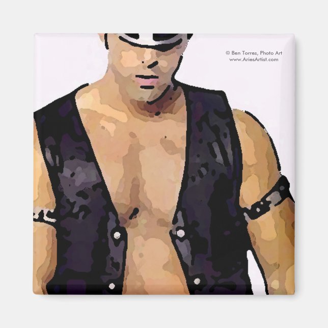 Íman Leather Man (Frente)