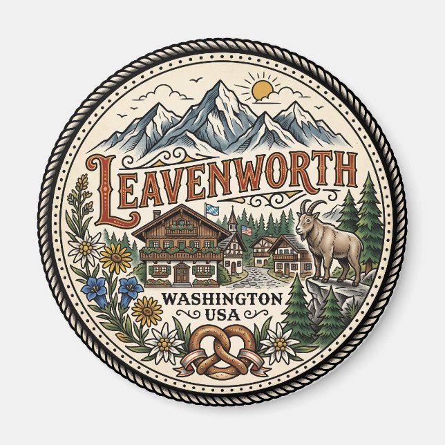 Íman Leavenworth EUA (Frente)