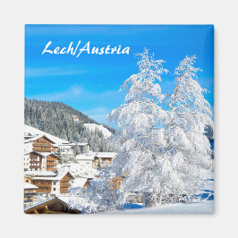 Íman Lech am Arlberg - Áustria - Magnet de Souvenir