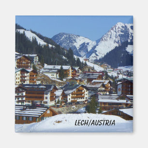 Íman Lech na lembrança de Áustria am Arlberg