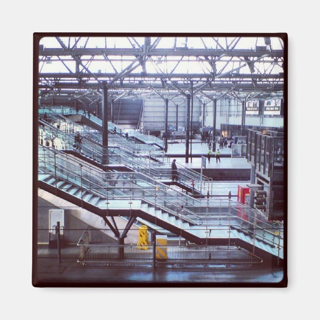 Íman Leeds Leeds Leeds Magnet (Frente)