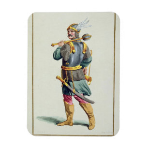 Íman Leel V 'de DES Estampes de Receuil, Representant