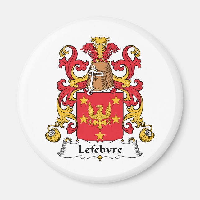 Íman Lefebvre Family Crest (Frente)