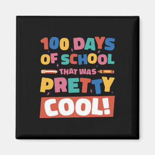 Íman Legal 100 Dias De Estudantes Do 100º Dia Meninos G