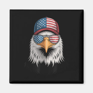 Íman Legal 4 De Julho De Eagle Usa Flag Sungles Indepen
