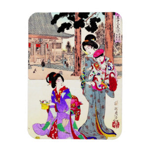 Íman Legal arte clássica de geisha do Japão