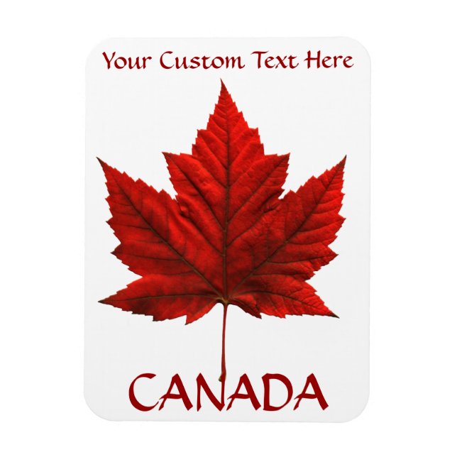 Íman Legal Canadá Magnet Personalizado Canadá Souvenir (Vertical)