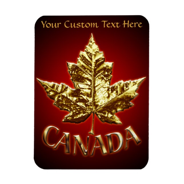 Íman Legal Canadá Magnet Personalizado Canadá Souvenir (Vertical)