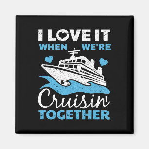 Íman Legal Cruise Art Men Women Cruise Ship Casal Famil