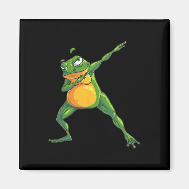 Íman Legal Dabbing, Sapo Engraçado, Tadpole Dancing Lo (Frente)