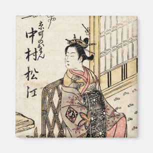 Íman Legal dama ukiyo-e criança japonesa