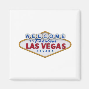 Íman legal designer magnet bem-vindo a las vegas