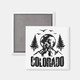 Íman Legal dia do Colorado, Bigfoot Vintage Hiking