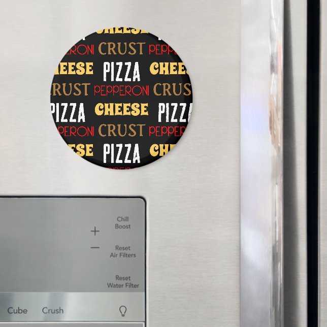 Íman Legal diversão pizza pepperoni queijo crosta (In Situ (Fridge))