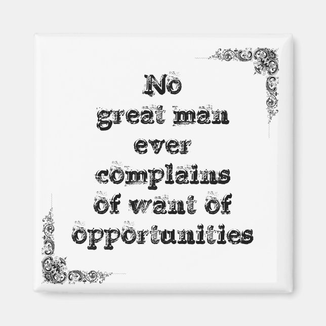 Íman Legal excelente simples filosofia de sabedoria que (Frente)